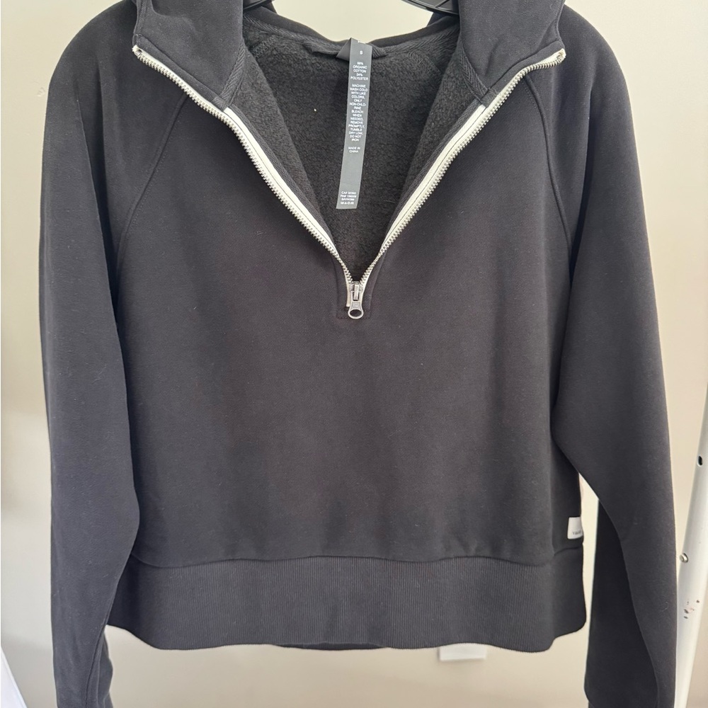 SOLD NWT Vuori Restore Black Half-Zip